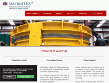 Tablet Screenshot of macroflex.eu